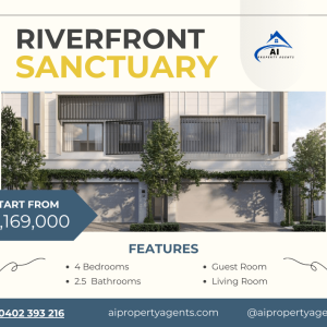 AI Property Agents. Riverfront - Albany Creek Townhouses