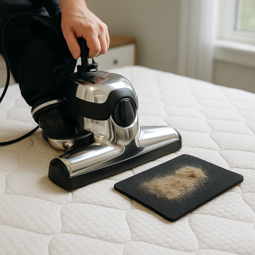 Cleaning Day in Bright Bedroom CleanMattress 5 Step Mattress Deep Cleaning services in Brisbane and Gold Coast